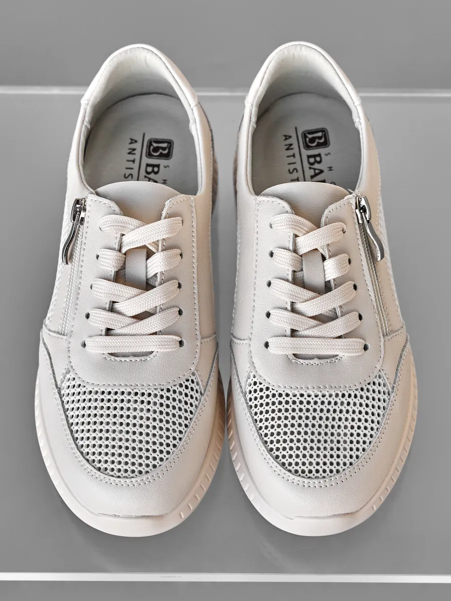 Кроссовки женские летние на платформе дышащие RN160-010