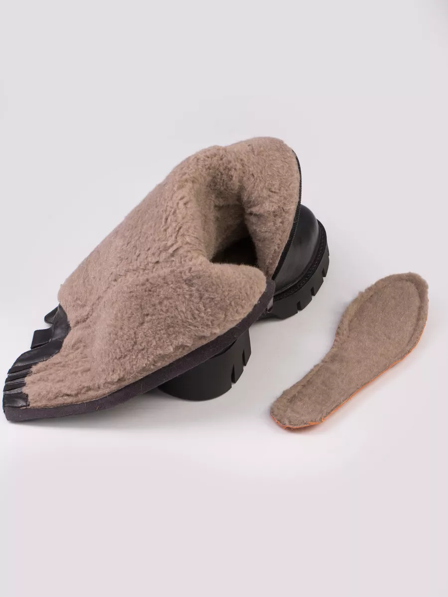 Сапоги зимние натуральная кожа на каблуке XLU-67036-0501-SW