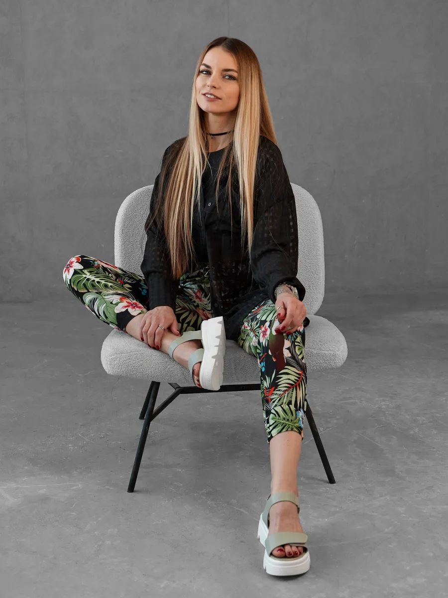 Босоножки женские летние на платформе натуральная кожа XT026-012