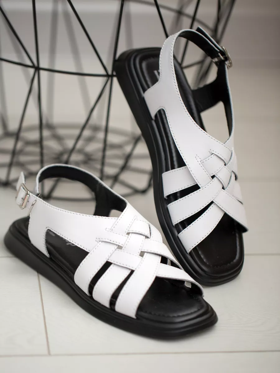 Босоножки женские летние на платформе натуральная кожа UTL-41515-1B-SP