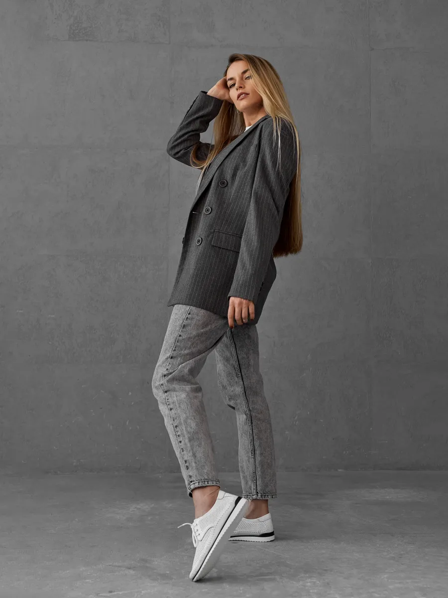 Мокасины женские летние натуральная кожа дышащие 41-TPY4-25-112