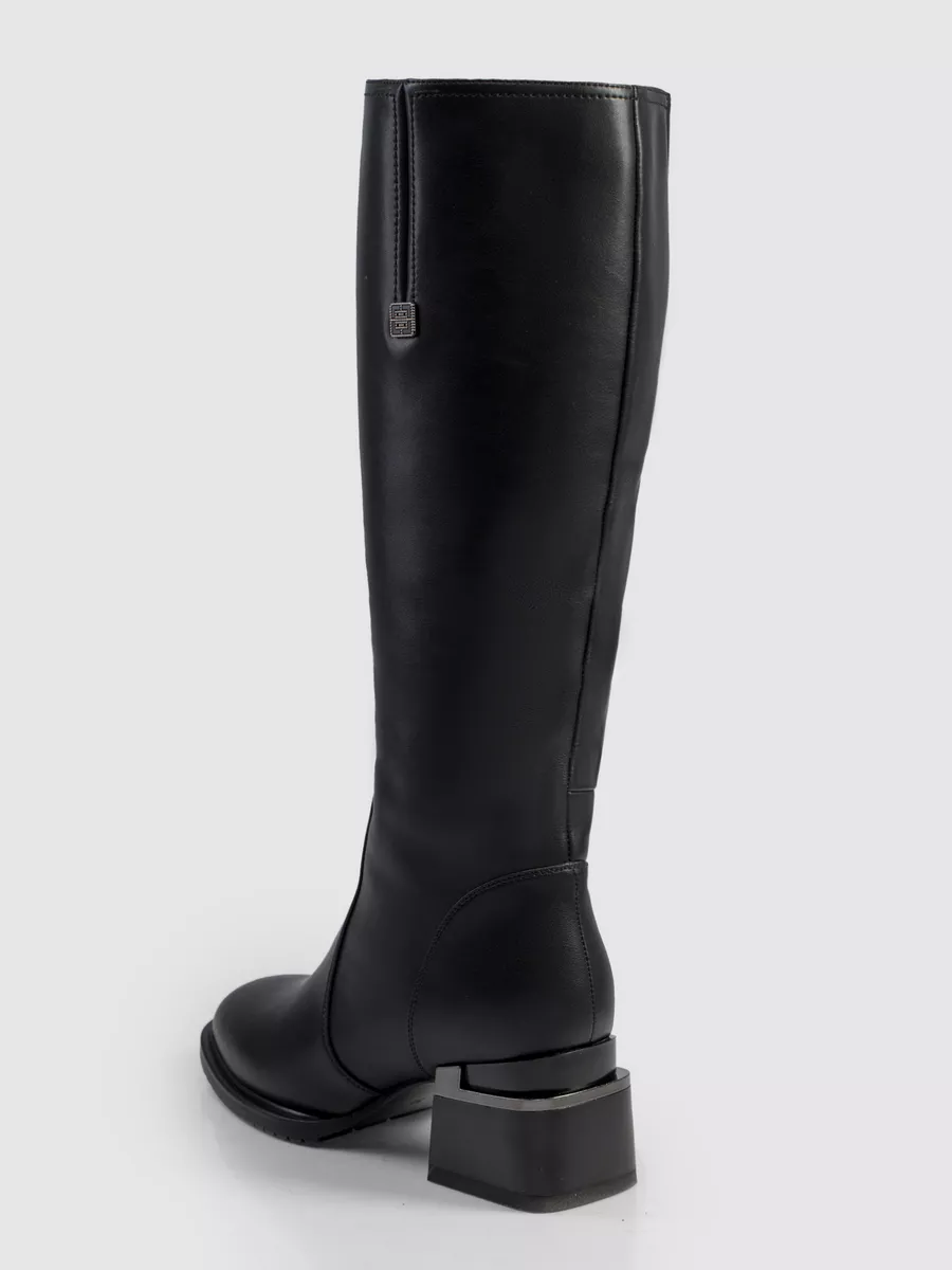 Сапоги зимние натуральная кожа на каблуке 32C16-29-101BZ