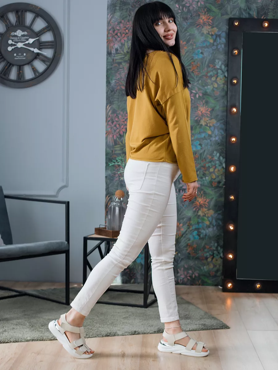 Босоножки женские летние без каблука натуральная кожа L580-3-5