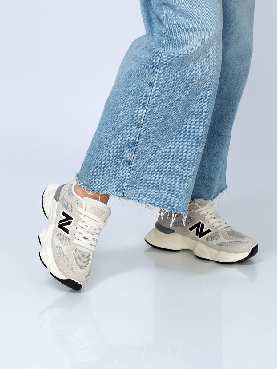 Кроссовки женские на платформе серые дышащие AA075-011K