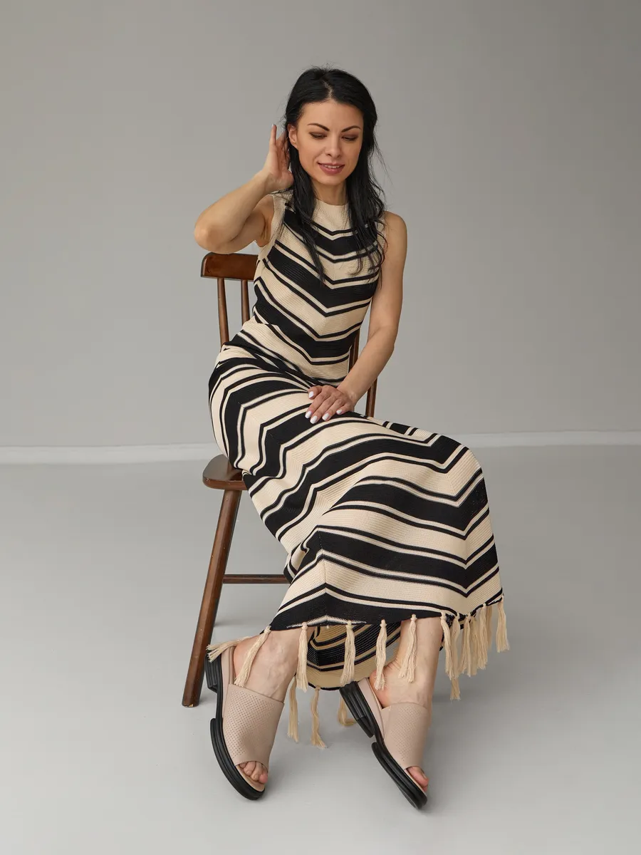 Сабо женские кожаные натуральные летние на платформе DL005-052