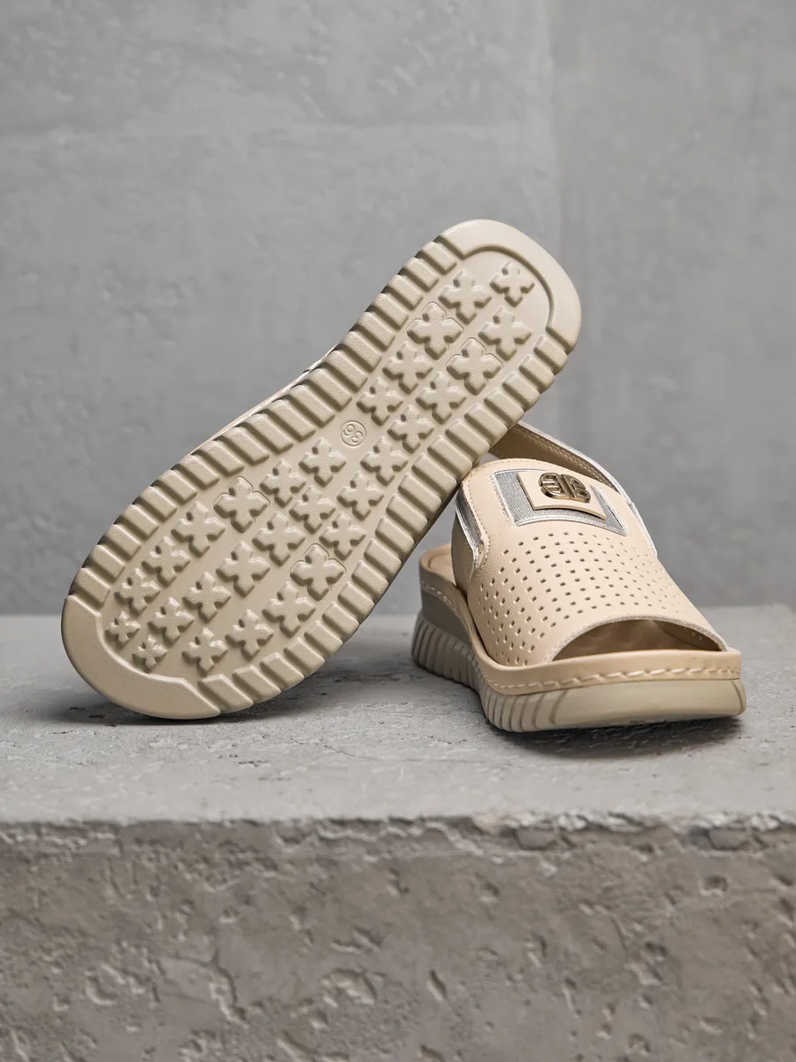 Босоножки женские летние без каблука натуральная кожа FB298-021k