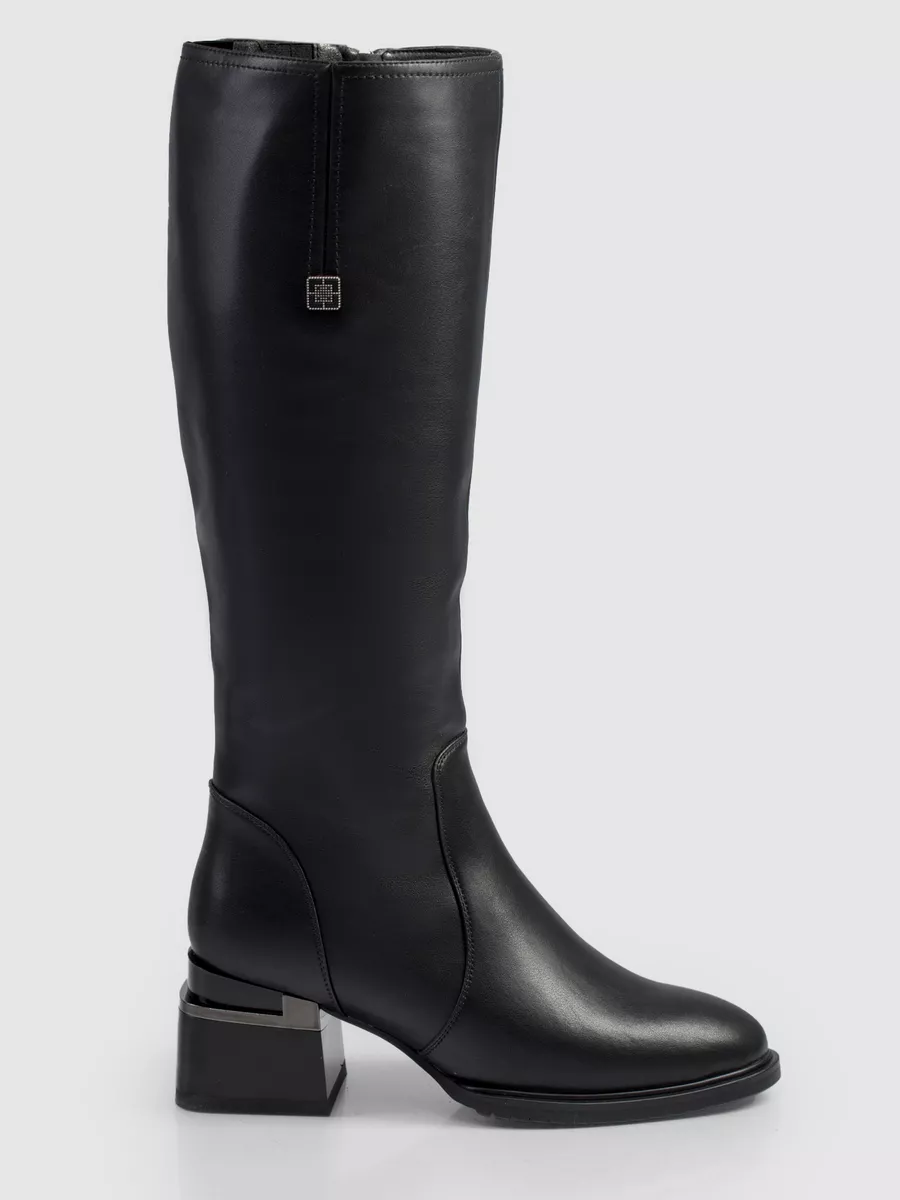 Сапоги зимние натуральная кожа на каблуке 32C16-29-101BZ