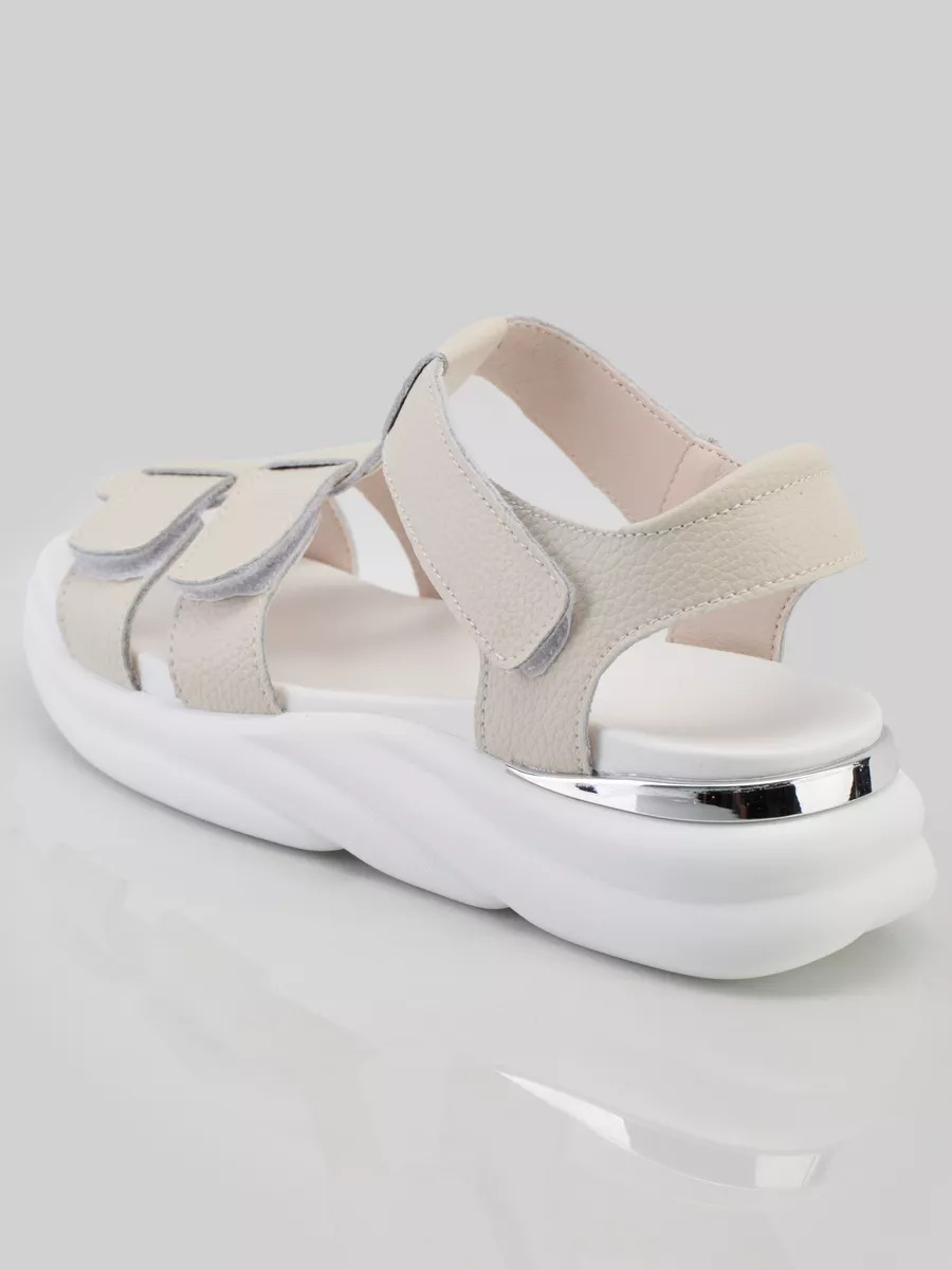 Босоножки женские летние без каблука натуральная кожа L580-3-5