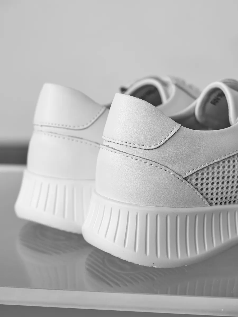 Кроссовки летние натуральная кожа дышащие RN160-012