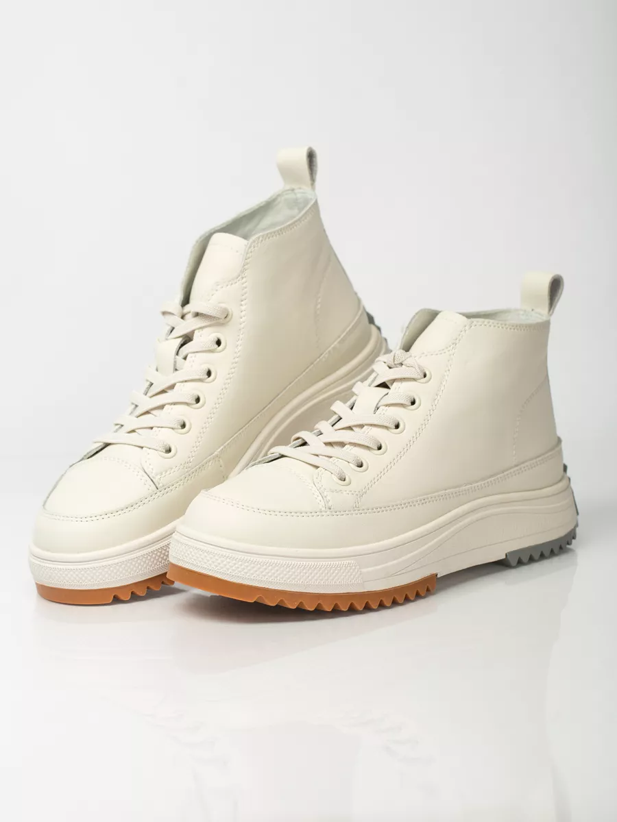 Кеды осенние натуральная кожа NU229-011