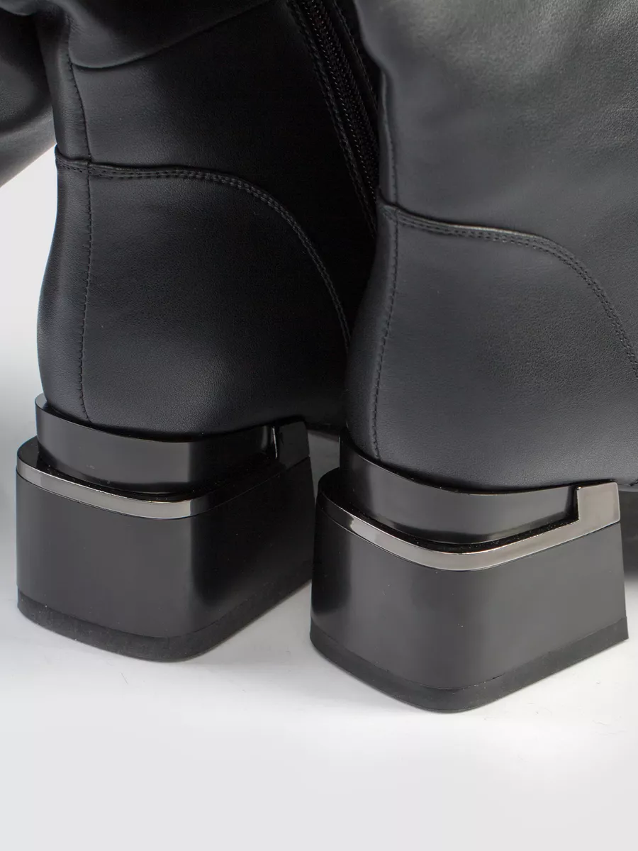 Сапоги зимние натуральная кожа на каблуке 32C16-29-101BZ