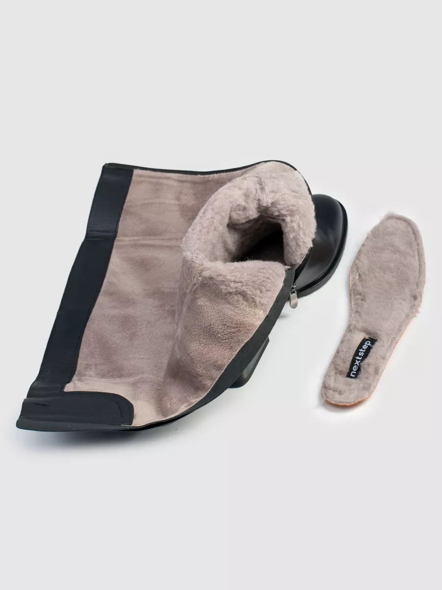 Сапоги зимние натуральная кожа на каблуке 32C16-29-101BZ